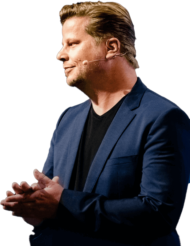 Alex Fischer auf der Bühne